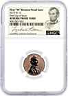 2019 W Reverse Proof Lincoln Cent NGC PF70 RD First Day of Issue Lyndall Bass