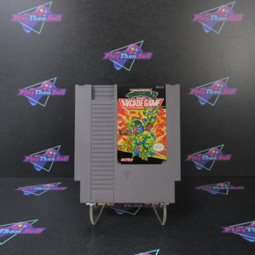 TMNT II The Arcade Game Nintendo NES Cart Only AD - (See Pics)