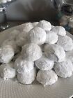 Homemade Cookies 44  Snowball  Or Russian TeaCake Pecan or Walnut ,cell Bag,Box