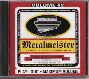 Metalmeister, Vol. 2 by Various Artists (CD, Aug-1997, Metal Blade)