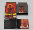 Godzilla 2 War of the Monsters - Nintendo NES Game Boxed Complete CIB
