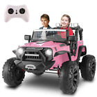 Electric Kids Ride On Car Power Wheels 12V&24V Jeep Music Fashion with Remote！#