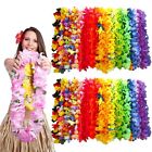 AMAZING TIME 100 Pieces Hawaiian Luau Leis BulkTropical Flower Necklace for H...