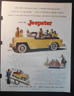 Vintage Meet the Jeepster Magazine Advertisement