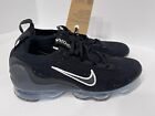 NEW Nike Air VaporMax Flyknit 2021 Black Speckled Shoes Women’s Sz 8 DC4112-002