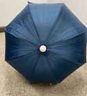 New Leighton Caddy Cover Navy 100% Nylon Manual Open Umbrella, 32” W/Cover