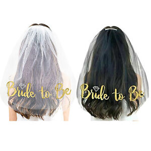 Chic Bride Headpiece Bachelorette Veil, Short Tulle Classic Bridal Veil