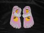 Vibram Fivefingers Size 42 10 Pink Gray Barefoot Running Shoes Women Five Finger