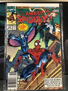 Amazing Spider Man # 353 Round Robin Part 1. Marvel Comics Punisher Appearance