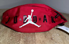 Nike Air Jordan Red Fanny Pack Gym Hip Waist Crossbody Bag Large 9B0533-R78