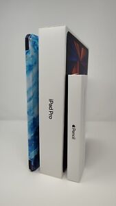 EX+++ BUNDLE Apple iPad Pro 5th Gen 256GB, Wi-Fi, 12.9 in +Pencil, +Case, +Box