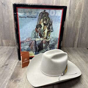Stetson “Rancher” Hat - Size 7 1/4 R - 4” Brim - Silver belly NOS!