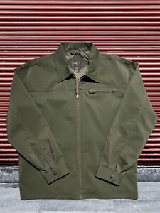 Whispering Smith Mens WindBreaker jacket Unique Shell Made In London Green Large