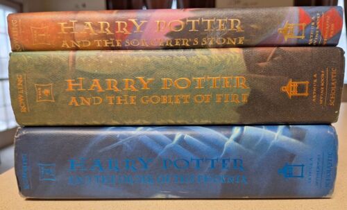 New ListingHarry Potter Sorcerer’s Stone by JK Rowling (Hardcover, 1998) 1,4,5 Books
