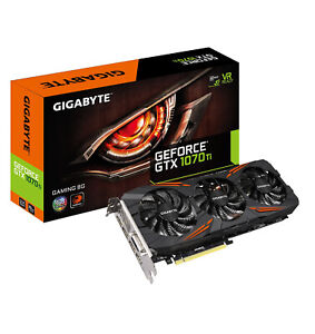 GIGABYTE GeForce GTX 1070 Ti 8GB GDDR5 Graphics Card (GVN107TGAMING8GD)