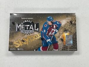 2022-23 Upper Deck Skybox Metal Universe Hockey Sealed Hobby Box FREE SHIPPING