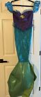 Little Mermaid Costume Adult Ariel Halloween Fancy Dress