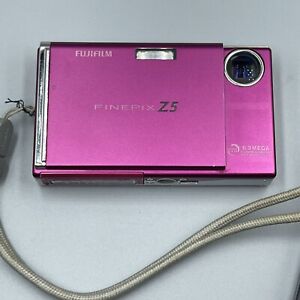 Fujifilm Finepix Z5Fd Pink Compact Digital Camera With 3X Zoom NO FLASH