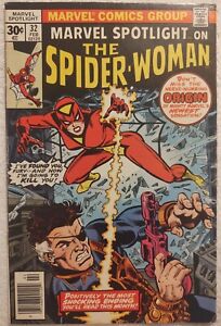 MARVEL SPOTLIGHT # 32 - 1st APPEARANCE OF SPIDER-WOMAN! COMIC IN GOOD CONDITION!