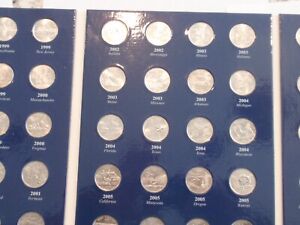 State Quarter Set - 1999-2008 - 52 coins - All  UNC.+ Album