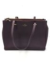 Kate Spade Purple Leather Tote Bag