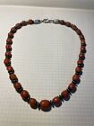 36,7g Vintage necklace made of natural red coral