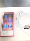 Apple iPod nano 7th Generation Pink (16 GB) New Battery. FLAWLESS SCREEN. B9