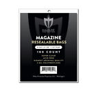100 Max Pro Ultra Premium Resealable Magazine Bags - 8-3/4 x 11-1/8 - Acid Free