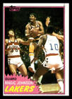 1981-82 Topps Magic Johnson #21 Los Angeles Lakers BASKETBALL