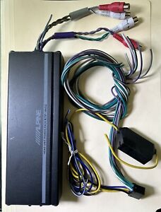 New ListingAlpine KTP-445U 4 Channel 45W Power Pack Car Amplifier - Black, w/ Harnesses