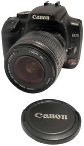 CANON EOS REBEL XTi 10.1MP DIGITAL SLR CAMERA w/ EF-S 18-55mm f/3.5-5.6 LENS KIT
