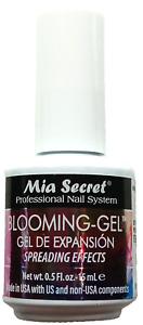 Blooming Gel Nail Polish UV LED Spreading Effect 0.5oz Clear Mia Secret BMG-38