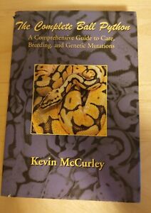 New ListingThe Complete Ball Python by Kevin McCurley - Hardcover - pre-owned