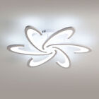 Living Room Acrylic Modern Ceiling Light 6 Heads 42W Dimmable Remote Control