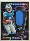 Jahmyr Gibbs - 2023 Obsidian - Sharpened - Patch - RC - 32/75 - Lions