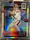 2022 Donruss Optic #277 Brock Purdy Rated Rookie Silver Prizm Holo RC 49ers