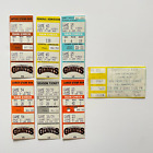 1983 San Francisco Giants Tickets Lot of 7, Jack Clark, Chili Davis