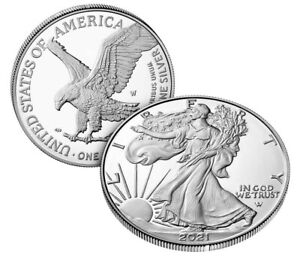 New ListingAmerican Eagle 2021-W One Ounce Silver Proof Coin (21EAN) - SOLD OUT AT MINT! 