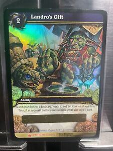 Unscratched Landro's Gift WoW TCG Loot Card (Rare Mount Chance, Spectral Tiger?)