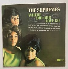SUPREMES - WHERE DID OUR LOVE GO  - 1964 MONO 1ST PRESS - EX VINYL, VG++ COVER