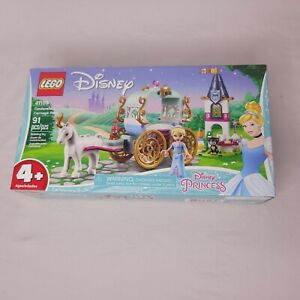 LEGO Disney Princess 41159 Cinderella's Carriage Ride 91 Pieces Retired New
