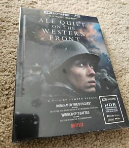 All Quiet on the Western Front Digibook (4K UHD+Blu-ray) Factory Sealed