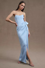 New Listing$415 BHLDN V Chapman Kentucky Blue Strapless Satin June Corset Gown 6 NEW B951