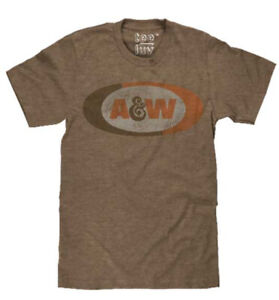 A&W Root Beer Distressed Logo T-Shirt