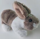 New ListingFolkmanis Mini Finger Puppet 4 inches Brown & White Bunny Rabbit Plush Easter