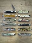 New ListingVintage Pocketknife Lot Knife x12 Northrup Trojan Pfizer Jacques Pioneer Keltgen