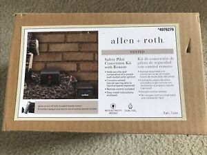 allen + roth Vented Gas Log Safety Pilot Conversion Kit With Remote-hts