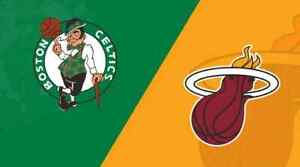 New Listing2 Tickets NBA Eastern Conference First Round: Boston Celtics @ Miami Heat 5/3/24