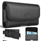 For iPhone 8 / 8 Plus / 7 / 6 Premium Leather Case Belt Clip Loop Holster Pouch