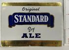 Original Standard Dry Ale - Standard Brewing Co. Rochester, NY 1 Pint Label 1952